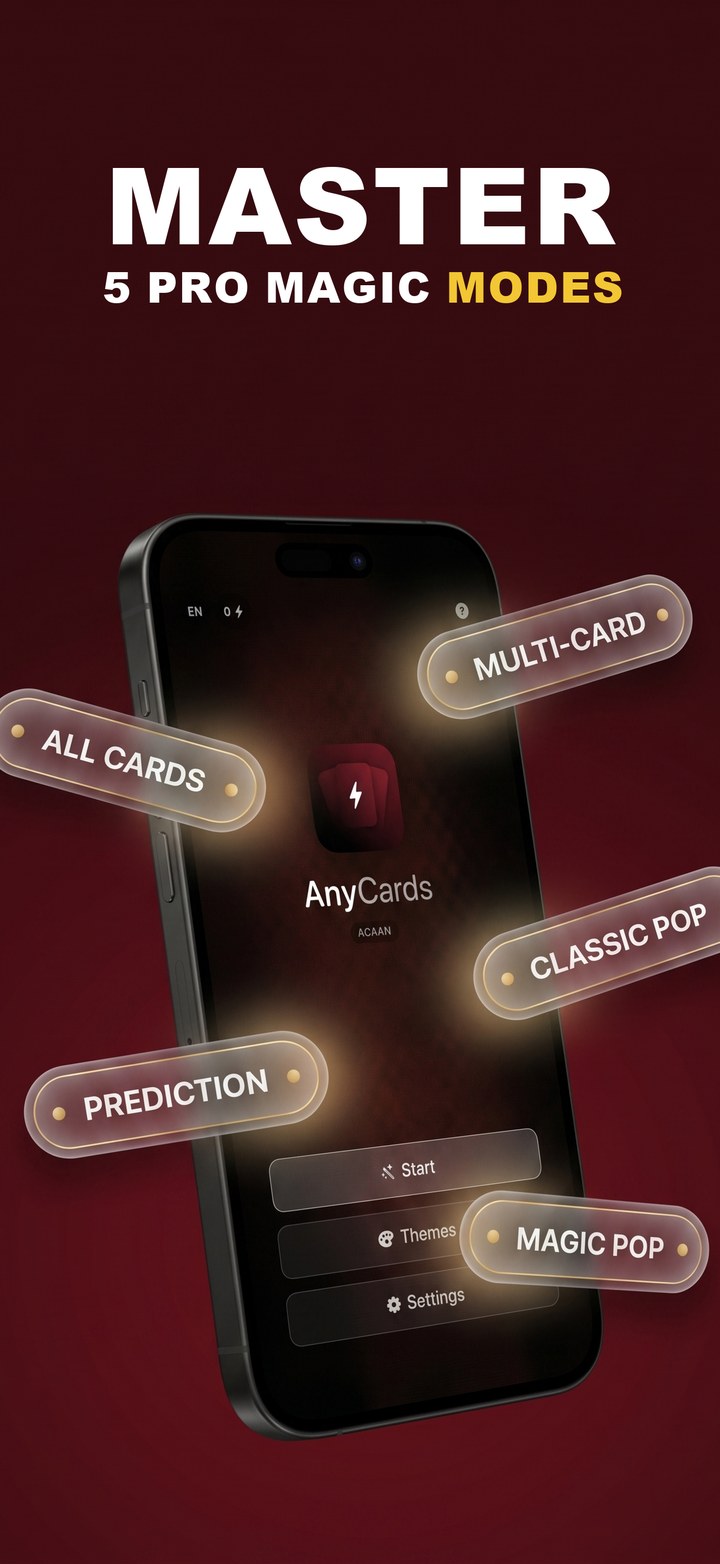 Five pro magic modes
